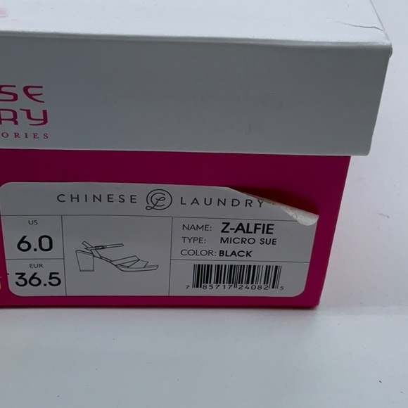 Chinese Laundry Z-Alvie micro suede black heel - Picture 10 of 10